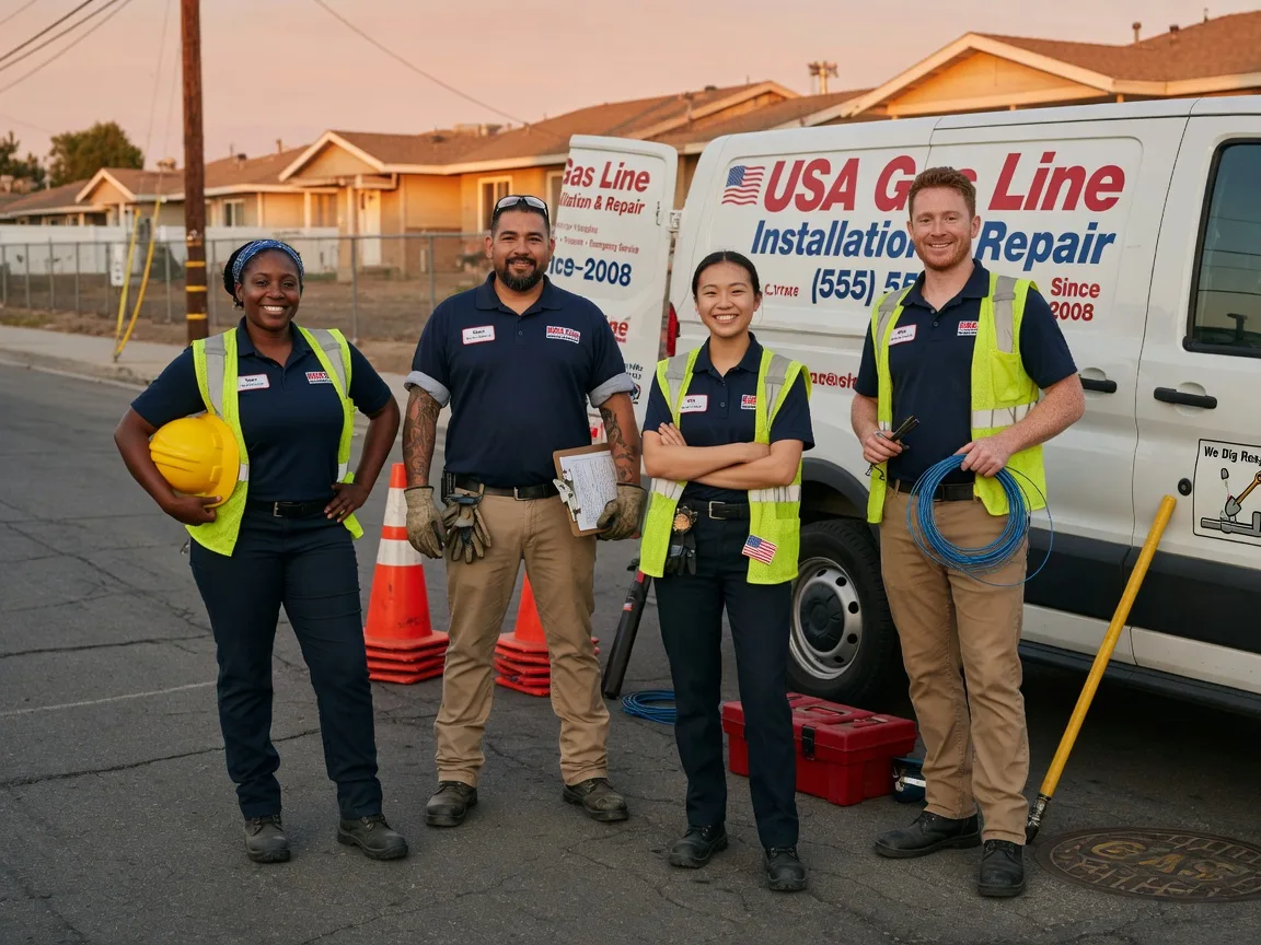 Gas Line Installation company in Muscatine, IA
